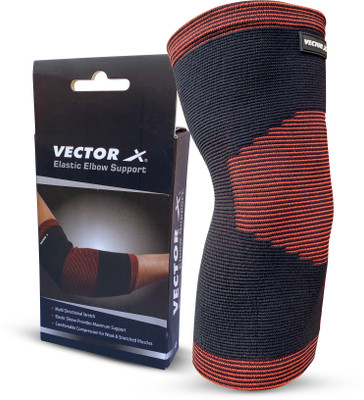 VECTOR X VNS-004-L Elbow Support(Black)
