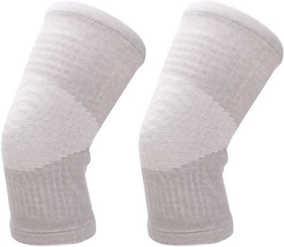 NEXTGENSALES Pain Relief Bamboo Yarn Knee Support Sleeves For Sports,Pain Relief,Exercise Knee Support(Grey)