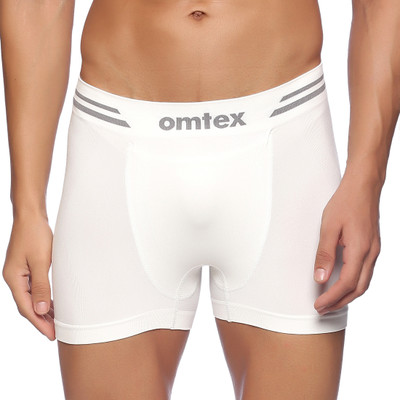 omtex Seamless Short Abdominal Belt(White)