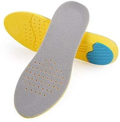 hsbtreads Insoles Shock Absorption Pain Relief Insole(Yellow)