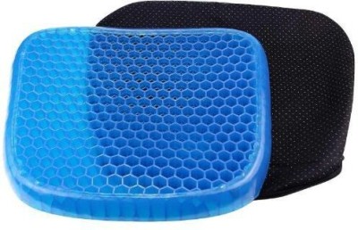 ND BROTHERS Gel Orthopedic Seat Cushion Back Support Pad for Car, Office , Wheelchair M171 Supporter(Blue)