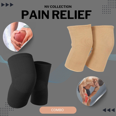 NV COLLECTION Black&Brown ReliefZone Ortho Knee Support Pair Knee Support