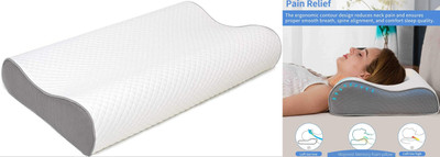 PRATIK MARKETING Memory Foam Alphanumeric Sleeping Pillow Pack of 309(White)