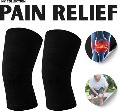 CTC CREATION Ventilated Knee Sleeve for Cool Comfort All Day Knee Support(Black)