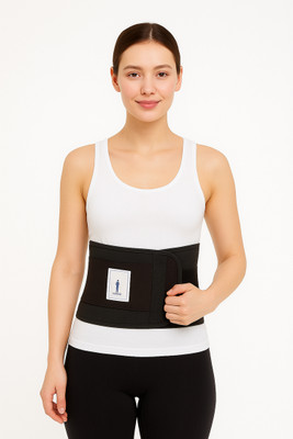 SELVA Lower Back Abdominal Belt Men & Women Back / Lumbar Support(Black)