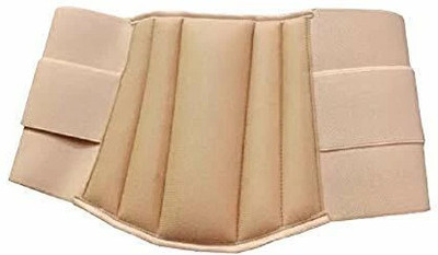 HouseOfCommon Lumbar Sacral Support Belt back pain relief for Men & Women Lumbar Support Back / Lumbar Support(Beige)