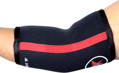 KOBO Elbow Sleeves 5mm Elbow Support Neoprene for Weight Lifting, Gym (Piece) Elbow Support(Multicolor)