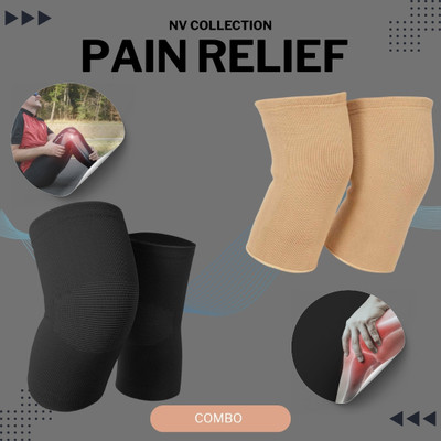 CTC CREATION Black&Brown OrthoPair Knee Relief Combo Knee Support