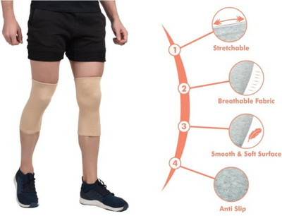Mulkraj Ortho Knee Sports, Gym, Exercise, Running for Men & Women(SL70 Knee Support