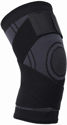 Shopeleven Anti-Slip And Breathable Knee Support For Men Gym Squats, Ortho Knee Cap Knee Support(Black)