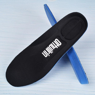Thrivanta 1 Pairs Memory Foam Shoe Insole Replacement Inserts Insoles Form Arch Sports Insole(Black, Blue)