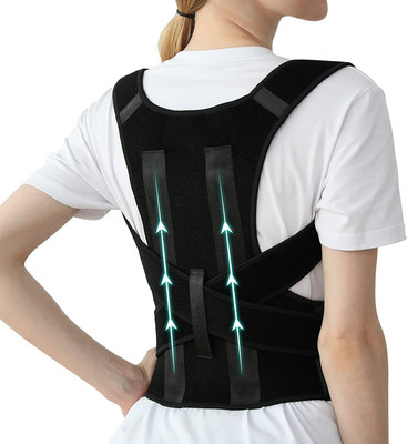 Z-REHAB Posture Corrector Belt For Back & Abdominal Pain Back & Abdomen Support Posture Corrector(Black)