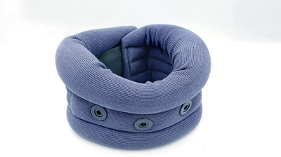 BOS MEDICARE Cervical Collar Soft Neck Support Brace for Spondylitis Neck Pain Relief Neck Support(Blue)