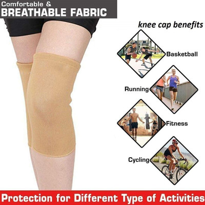 Balrakaaa NB_S_KNEE SUPPORT Joint Pain, Gym & Exercise SL_--300 Knee Support(Brown)
