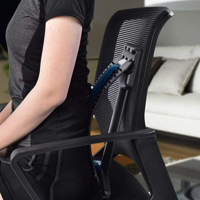 DeeKay Back Stretcher Spinal Pain Remove Relief Lumbar Region Support Back / Lumbar Support(Black)