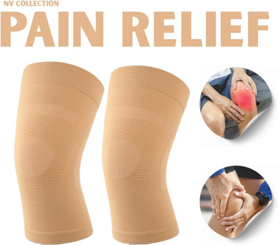 CTC CREATION Brown Orthopedic Knee Support for Superior Comfort Knee Support(Brown)