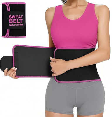 dealoma sweat-belt-pink-lining Abdominal Belt