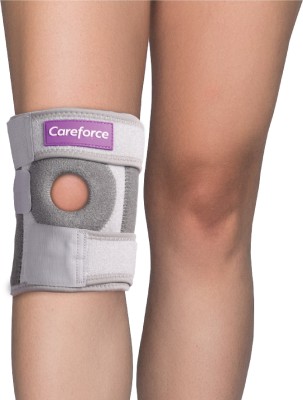 Careforce - The Force Behind Your Health knee cap for men women knee support brace band sleeves wrap for knee pain relief Knee Support(Grey)