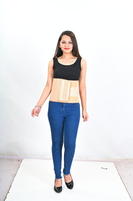 ORANCLE Abdominal Support Belt Binder after C-Section Delivery for Unisex Back Back / Lumbar Support(Black)
