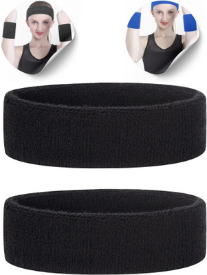NV COLLECTION Flexible Cotton Sweatband for High-Performance Training Head Support(Multicolor)
