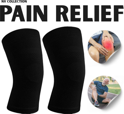 CTC CREATION Durable Relief Sleeve for Knee Mobility Knee Support(Black)