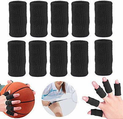 ZEPOHCK 10 Pcs Finger Sleeve Brace Split Protector For Finger Support Compression Finger Support
