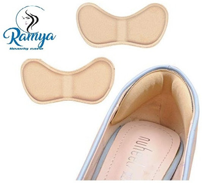 AARADHYAM Luis Unisex Self-Adhesive Heel Cushion Inserts, Pads Grips Knee Support(Black)