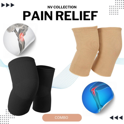 CTC CREATION Black&Brown Ortho Pain Support Knee Cap Combo Knee Support