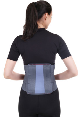 Mulkraj Ortho NEW-Grey Back Pain Belt Support-109 Back / Lumbar Support