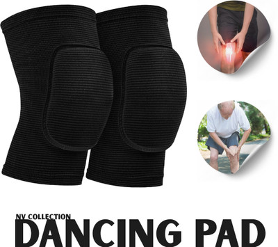 NV COLLECTION Shock-Resistant Knee Pads Built for Pirouettes Knee Support(Black)