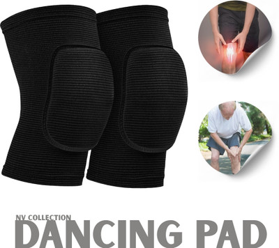 CTC CREATION SleekLine Knee Pads styled for elegance and stability in choreography Knee Support(Black)
