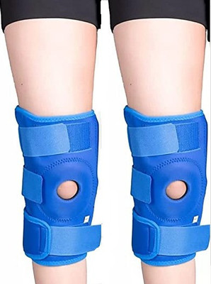 KUDIZE Functional Knee Stabilizer Knee Support muscle Joint Protection (1 Pair / 2 Pcs) Knee Support(Blue)