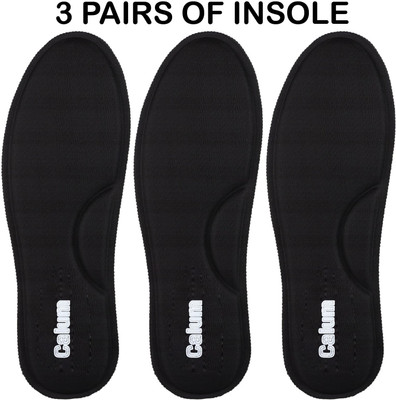 CALUM Memory Foam Shoes Insole All Shoes Makes shoes Super Soft Black Size 6 Insole(Black)