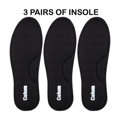 CALUM Memory Foam Shoes Insole All Shoes Makes shoes Super Soft Black Size 10 Insole(Black)