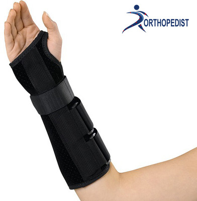 ORTHOPEDIST Fracture Support Wrist & Forearm Splint For Left & Right Hand Hand Support(Black)