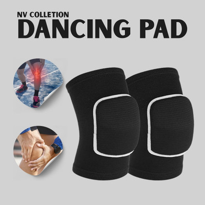 NV COLLECTION DanceShield Knee Pads for Floor Work Comfort Knee Support(Black)