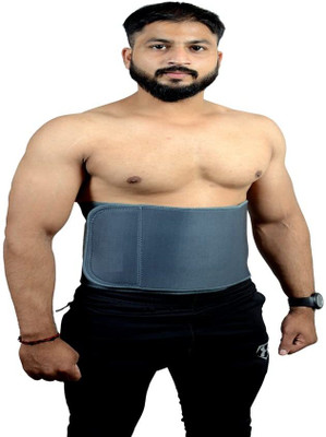 EUZA Abdominal Belt After Delivery For Tummy Reduction, Lower Back Pain Relief Belt Back / Lumbar Support(Grey)