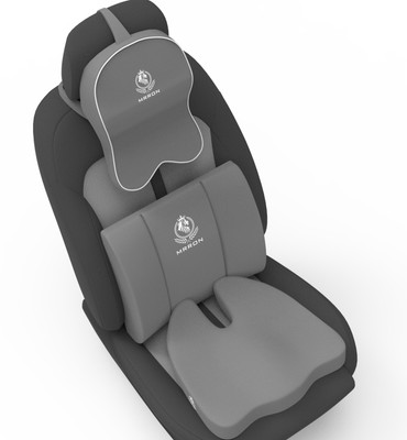 MRRON Supreme Neckrest Lumber Back Support or Coccxypro Cushion for Long Sitting. Posture Corrector