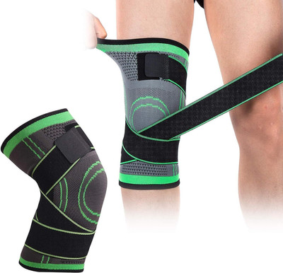 BoldFire Knee Support for Knee Pain with Extra Compression Leg Supporter for Gym Knee Support(Multicolor)