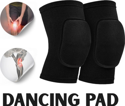 meetanshcollection Shock-Resistant Knee Pads Built for Pirouettes Knee Support(Black)