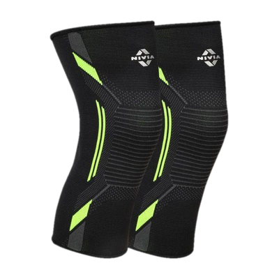 NIVIA Knitted Knee Support(Black)