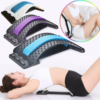E SAP 3 Levels_back stretcher for spinal pain relief with Acupressure Points Back / Lumbar Support