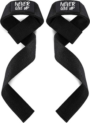 STEIGEN FITNESS Power Cotton Weight Lifting Wrist Support / Wrist Strap Wrist Support Wrist Support(Black)