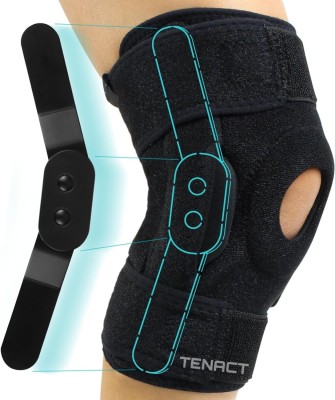 TENACT Premium Knee Support with Hinges Open Patella Joint Knee Pain Relief Hinged Knee Support(Black)