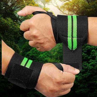Verma plastic wristband for gym men and women Wrist Support(Multicolor)