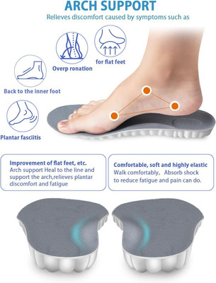 primetreads Memory Foam Shoe Insoles Unisex Comfortable Athletic Insoles for women Insole