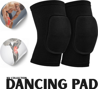 NV COLLECTION Compact Form Knee Shields for Dance Floors Knee Support(Black)