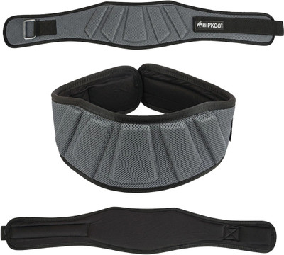 Hipkoo Sports Extreme Grid Design Foam Gym Belt (6 Inch Wide, 10mm Thickness) Abdominal Belt(Multicolor)