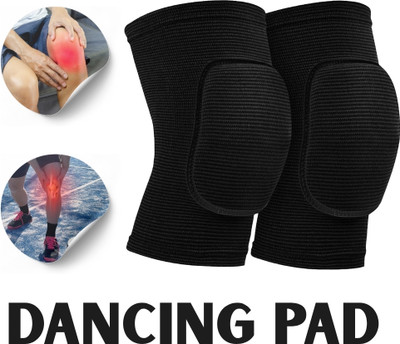 meetanshcollection Core Balance Knee Pads for Uniform Movement Knee Support(Black)