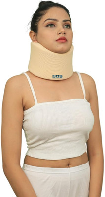 Bos Medicare Surgical Soft Cervical Collar For Spondylitis Neck Adjustable Relieves Pain in Spine Neck Support(Beige)
